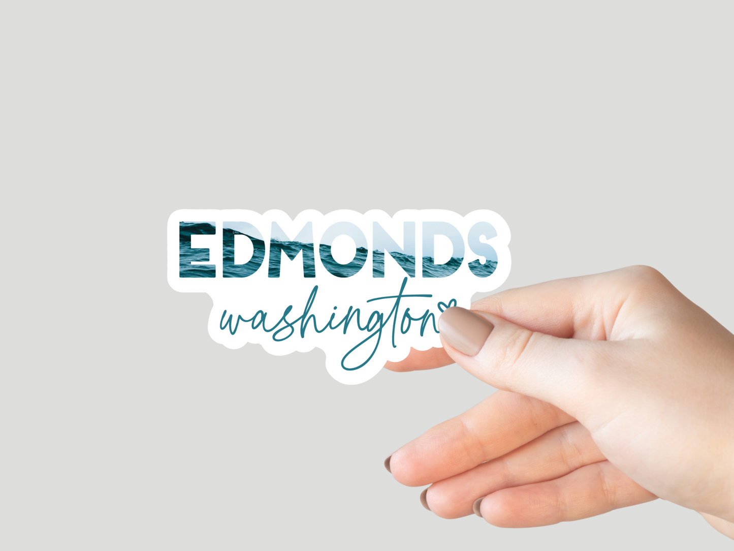 Coastal PNW City Sticker - Edmonds WA Sticker